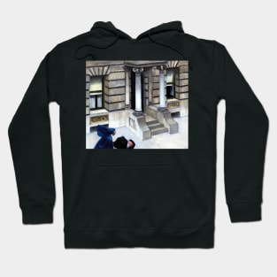 High Resolution Edward Hopper New York Pavements 1925 Hoodie